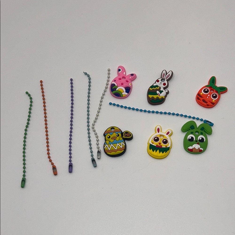 Colorful Easter-Themed Kids Jewelry Set